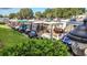 Group of Golf carts lined up ready for a day on the links at 970 Pembroke Point Way, Sun City Center, FL 33573