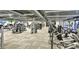 Well-equipped gym with modern fitness machines and plenty of space for a full body workout at 970 Pembroke Point Way, Sun City Center, FL 33573