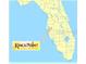 Florida state map showcasing Kings Point location near Tampa Bay at 970 Pembroke Point Way, Sun City Center, FL 33573