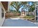 Backyard with shed and patio at 1212 Markley Dr, Largo, FL 33770