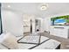 Bright bedroom with a large bed and plenty of closet space at 1212 Markley Dr, Largo, FL 33770