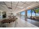 Common area with ocean view and seating at 15462 Gulf Blvd # 603, Madeira Beach, FL 33708