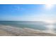 Expansive view of the ocean and sandy beach at 15462 Gulf Blvd # 603, Madeira Beach, FL 33708