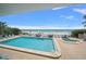 Inviting heated pool and spa with ocean views at 15462 Gulf Blvd # 603, Madeira Beach, FL 33708
