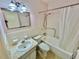 Bathroom with shower, toilet, and vanity at 2311 Brisbane St # 65, Clearwater, FL 33763