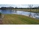 Peaceful view of golf course and lake at 2400 Feather Sound Dr # 717, Clearwater, FL 33762