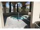 Relaxing hot tub with views of the lake at 2400 Feather Sound Dr # 717, Clearwater, FL 33762