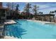 Large resort-style pool with plenty of lounge space at 2400 Feather Sound Dr # 717, Clearwater, FL 33762