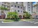 Beautiful condo building entrance with meticulous landscaping and convenient parking at 2825 Terra Ceia Bay Blvd # 1504, Palmetto, FL 34221