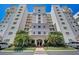 Beautiful condo building entrance with meticulous landscaping and convenient parking at 2825 Terra Ceia Bay Blvd # 1504, Palmetto, FL 34221