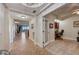 Elegant hallway leads to an office and offers stunning views with tiled flooring at 2825 Terra Ceia Bay Blvd # 1504, Palmetto, FL 34221