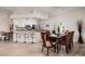 Modern kitchen with stainless steel appliances and breakfast bar at 351 46Th N Ave, St Petersburg, FL 33703