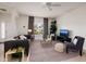 Living room features a comfortable couch and large TV at 351 46Th N Ave, St Petersburg, FL 33703