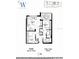 2 bed, 2 bath floor plan, 845 sq ft at 411 E Shore Drive # 201, Clearwater Beach, FL 33767