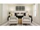 Elegant main bedroom with comfy seating area and stylish decor at 5210 Meyer Bessie St, Zephyrhills, FL 33541
