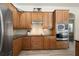 Well-equipped kitchen with ample cabinetry and stainless steel appliances at 5571 Rock Dove Dr, Sarasota, FL 34241