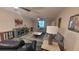 Inviting living room with modern decor, ample seating, and stylish furnishings at 5880 38Th N Ave # 204, St Petersburg, FL 33710