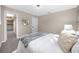 Bright bedroom with a comfortable bed and ample closet space at 6923 Dartmouth N Ave, St Petersburg, FL 33710