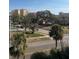 Aerial view of a residential neighborhood with palm trees and buildings at 700 Beach Ne Dr # 401, St Petersburg, FL 33701