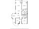 Detailed floor plan showcasing the layout with dimensions of living spaces, bedrooms, kitchen, and balcony at 8020 Sailboat Key S Blvd # 401, St Pete Beach, FL 33707