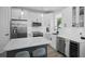 Modern kitchen featuring stainless steel appliances and quartz countertops at 1501 N Morgan St # 7, Tampa, FL 33602