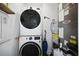 Convenient laundry room with stackable washer and dryer at 1501 N Morgan St # 7, Tampa, FL 33602