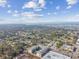 An aerial view of the condo and surrounding area, near the water at 215 Valencia Blvd # 106, Belleair Bluffs, FL 33770