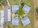 Cluster of houses viewed from above at 302 Canton Ct # 63, Sun City Center, FL 33573