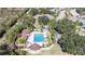 Community pool with surrounding amenities at 302 Canton Ct # 63, Sun City Center, FL 33573