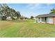 View of backyard with golf course view at 302 Canton Ct # 63, Sun City Center, FL 33573