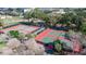 Two well-maintained tennis courts at 302 Canton Ct # 63, Sun City Center, FL 33573