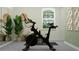 Home gym with stationary bike and yoga mat at 31575 Cardinal Yard Dr, San Antonio, FL 33576