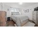 Cozy bedroom with a full-size bed and neutral decor at 36639 Jefferson Ave, Dade City, FL 33523