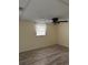 Bright bedroom with ceiling fan and vinyl flooring at 4221 Touchton Pl # A, New Port Richey, FL 34652