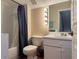 Bathroom with shower/tub, toilet, and vanity at 5607 Tanagergrove Way, Lithia, FL 33547