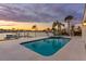 Enjoy breathtaking sunset views from the pool and spa area at 7810 10Th S Ave, St Petersburg, FL 33707