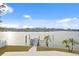 Stunning waterfront view with private dock and access to the waterway at 7810 10Th S Ave, St Petersburg, FL 33707