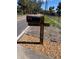 Wooden mailbox post with address number 11217 at 11217 Riverview Dr, Riverview, FL 33569