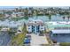 Aerial view of waterfront community with parking at 12080 Capri S Cir # 102, Treasure Island, FL 33706