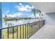 Balcony offers scenic water views at 12080 Capri S Cir # 102, Treasure Island, FL 33706