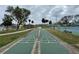 Dual shuffleboard courts in community at 12080 Capri S Cir # 102, Treasure Island, FL 33706