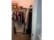 Walk-in closet with clothing and shelving at 1314 Riserva Ln, Palm Harbor, FL 34683