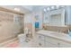 Bathroom with shower, toilet and vanity at 1505 Mission Hills Blvd # 4D, Clearwater, FL 33759