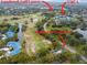 Community overview showing nearby golf course, YMCA, and pool at 3710 Rain Tree Ct, Palm Harbor, FL 34685