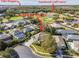 Aerial view of the home near Lansbrook Golf Course and Lake Tarpon at 3710 Rain Tree Ct, Palm Harbor, FL 34685