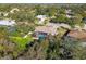 Aerial view of home showcasing pool and backyard at 714 Hidden Lake Dr, Tarpon Springs, FL 34689