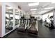 Well-equipped fitness center with cardio machines at 7540 Bay Island S Dr # 253, South Pasadena, FL 33707