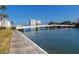 Walkway along the waterfront at 7540 Bay Island S Dr # 253, South Pasadena, FL 33707