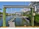 Boat lift and additional dock space available at 1011 Sonata Ln, Apollo Beach, FL 33572