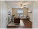 Home office with hardwood floors and window at 11601 Mansfield Point Dr, Riverview, FL 33569